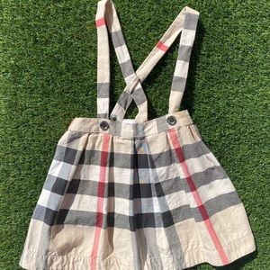 Burberry Girls Suspender Skirt